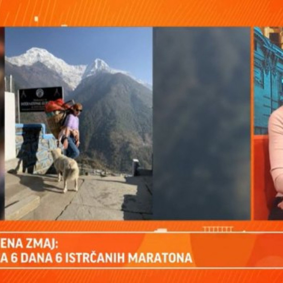 ŽENA ZMAJ! Ova Srpkinja je prva žena koja je istrčala maraton u Nepalu - od njenih PODVIGA "PADA VILICA"! (VIDEO)